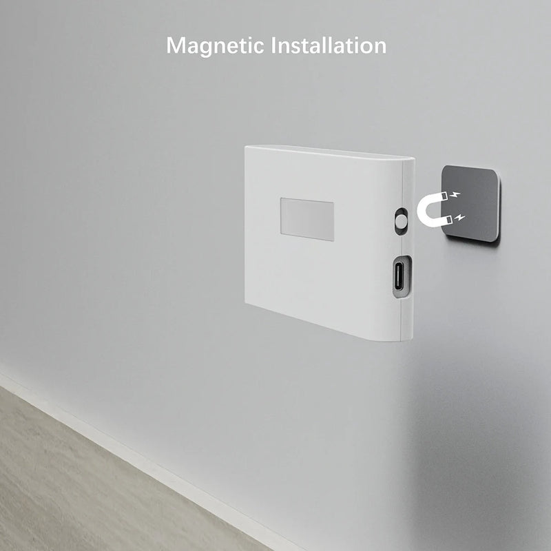 Noira SenseLight LED Nachtlicht mit Bewegungssensor | 3 Modi & Magnetbefestigung | USB-C Ladefunktion | 400mAh Akku