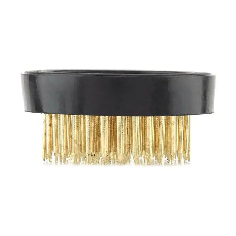 Kenzan BlütenFix | Runder Ikebana Blumenhalter | Messing mit Gummifuß | Für stilvolle Blumenarrangements