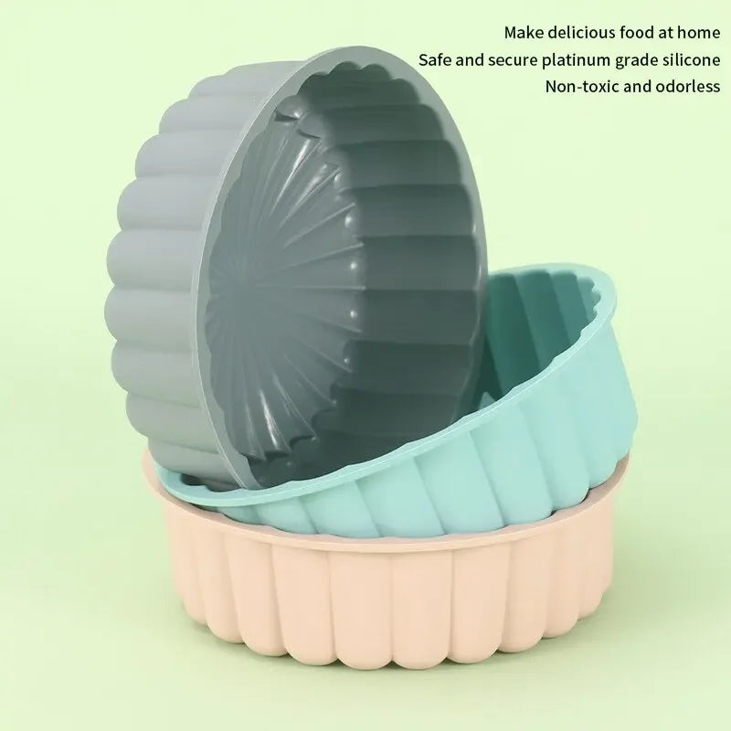 BakeForma Silikon-Backform | Rund & Antihaft | Ø 18,5 cm | Hitzebeständig & Lebensmittelecht