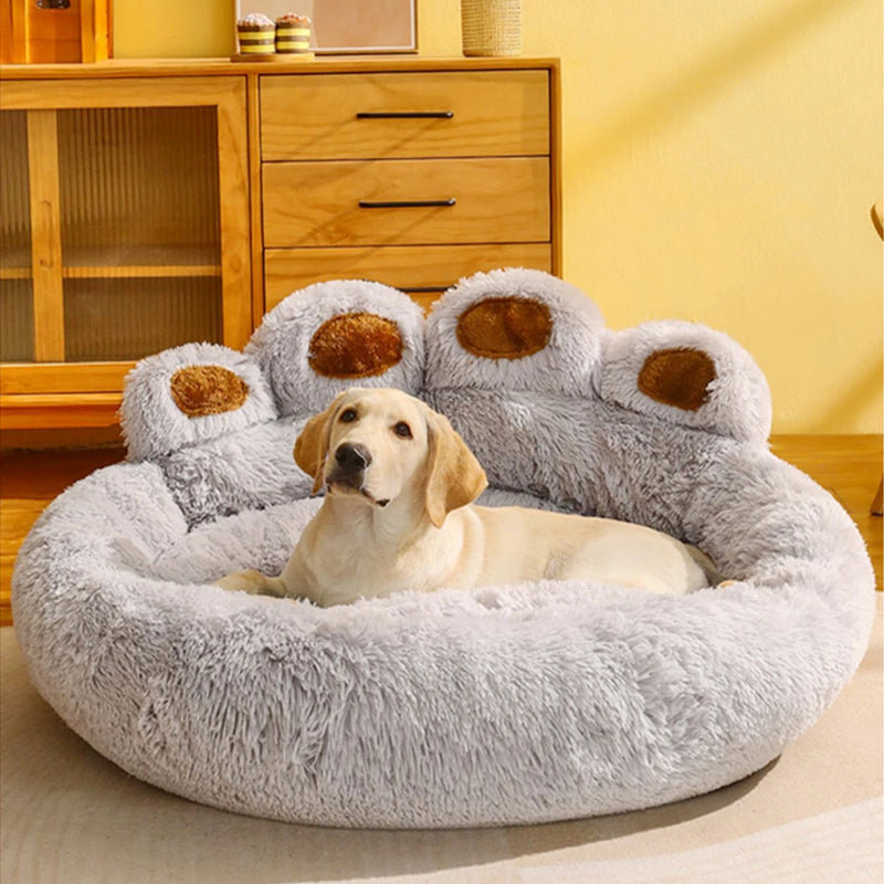 Hundebett Pawlana | Flauschiges Kuschelnest | Orthopädisch & Waschbar | Für Hunde & Katzen
