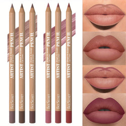 3er-Set Lippenkonturenstift & Lippenstift Velvéra Kiss | Matt & Wasserfest | Langanhaltend | Samt-Finish | Perfekt als Geschenk