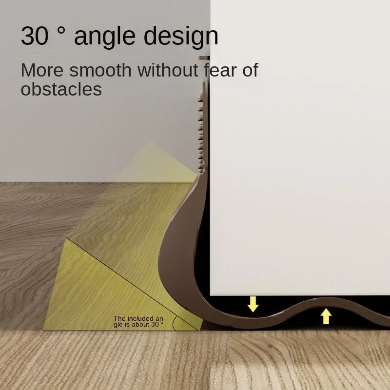 Türdichtung flexibel | Zugluftstopper & Schalldämmung | PVC | Wasser- & winddicht