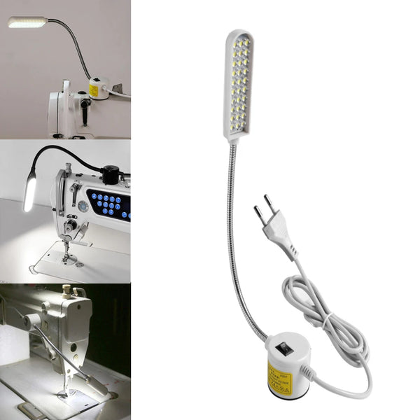 LED Arbeitsleuchte FlexiBright | Magnetfuß & Schwanenhals | 10/20/30 LEDs | Für Nähmaschine & Werkbank