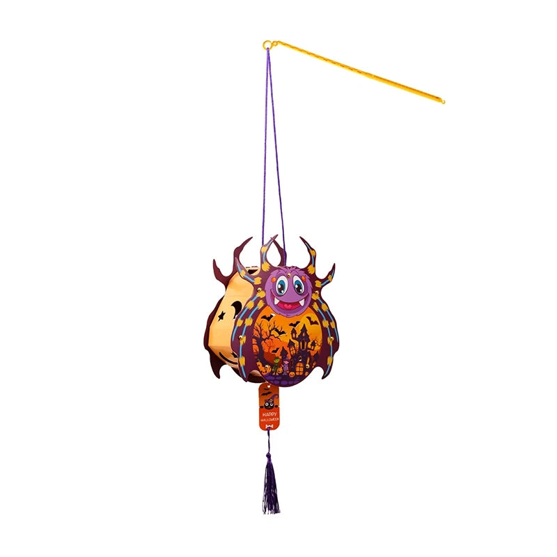 Halloween Laterne PumpkinGlow | DIY Kürbis-Laterne | Kinderfreundlich & Wiederverwendbar | 5,6 × 12,6 cm