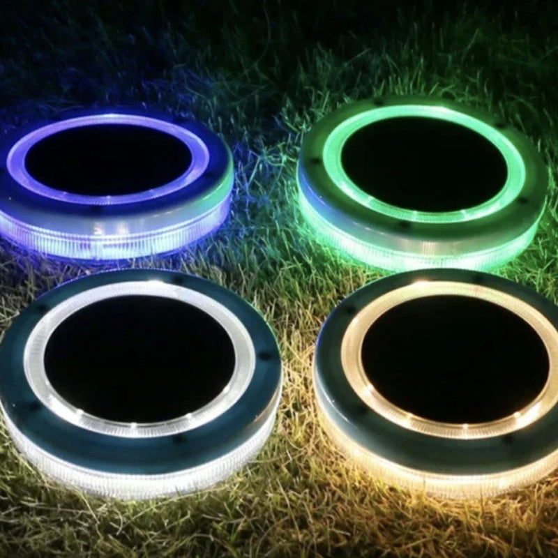 AquaGlow Solar-Poollicht | Schwimmend & Wasserdicht | Blaue LED | 11,6×2,5 cm