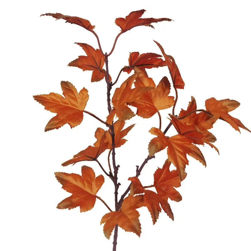 Leaforia | Künstlicher Ahornzweig | Herbstdeko | 39 cm | Für Zuhause & Garten