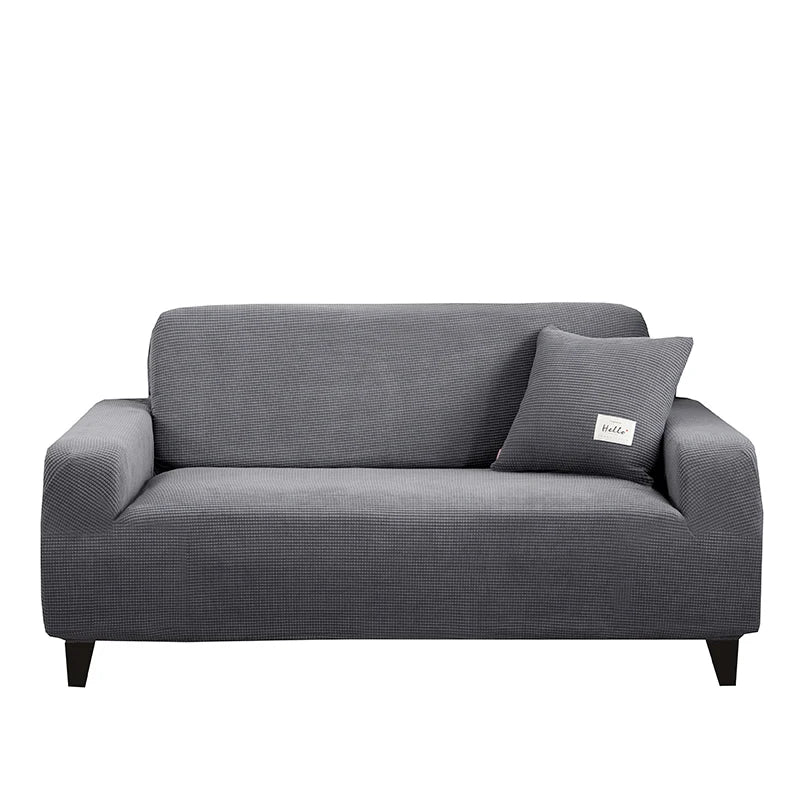 Sofalino Stretch | Elastischer Sofaüberwurf | Jacquard Design | Für 1–4 Sitzer & L-Form