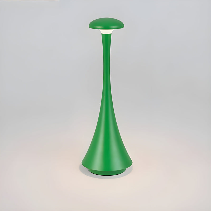 Alurina Tragbare LED Tischlampe | USB-Aufladung & 3-fach dimmbar | Marble-Look Design | Aluminium & Acryl
