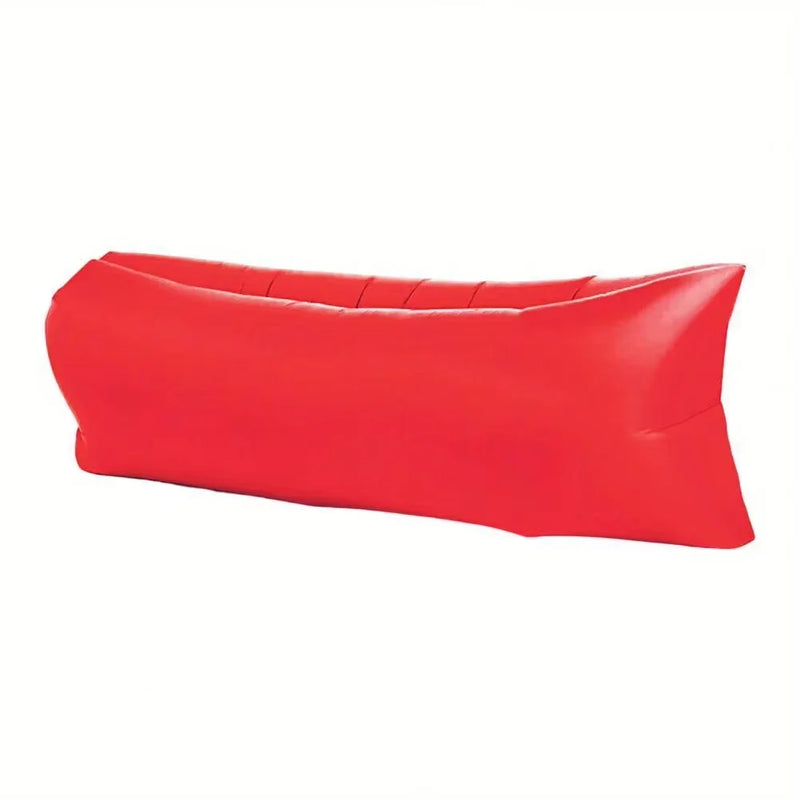 Aufblasbares Loungesofa | Ohne Pumpe & mit Kopfstütze | AirLoungeGo Outdoor Sofa 190×70 cm – Tragbar & Wasserdicht