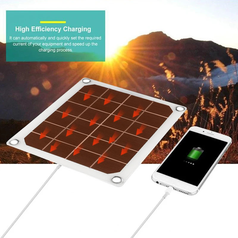 Voltaro SunFlex 50 | Tragbares 50W Solarpanel | Dual-USB Ladegerät | Für Camping, Auto & Outdoor | Schwarz