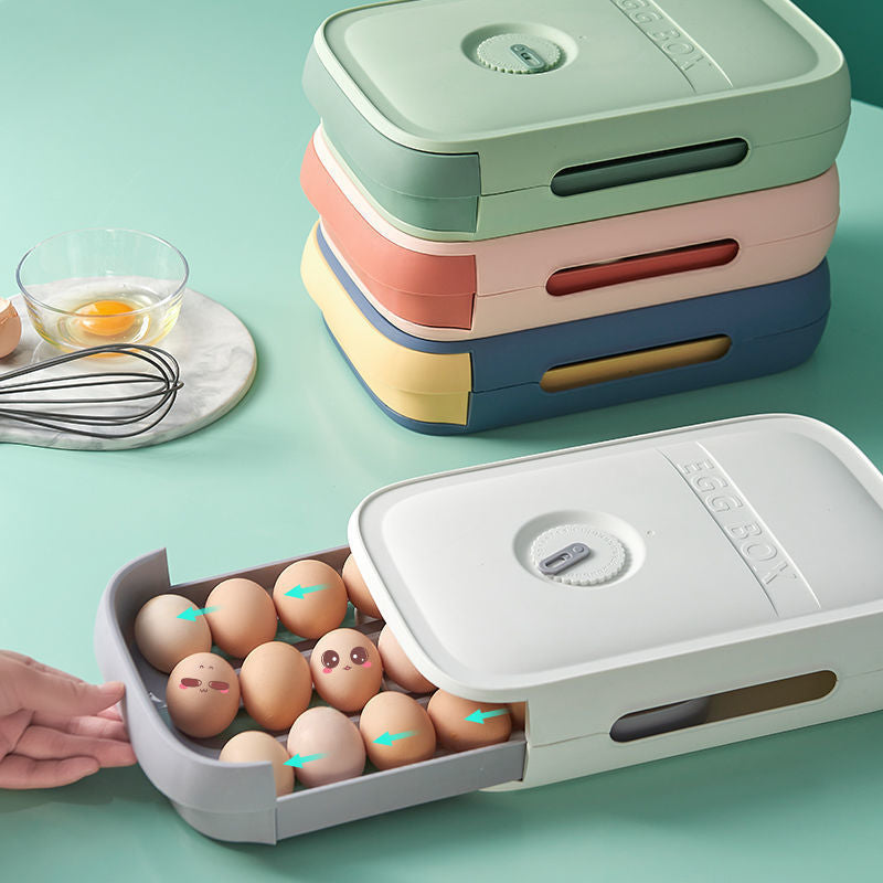 EggSlide – Halten Sie Ihre Eier frisch und jederzeit griffbereit!