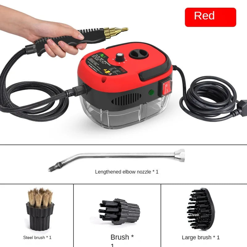 Dampfreiniger STEAMVOLT | 2500W Hochdruck | 3 Bar Dampfleistung | Für Küche, Bad & Haushalt