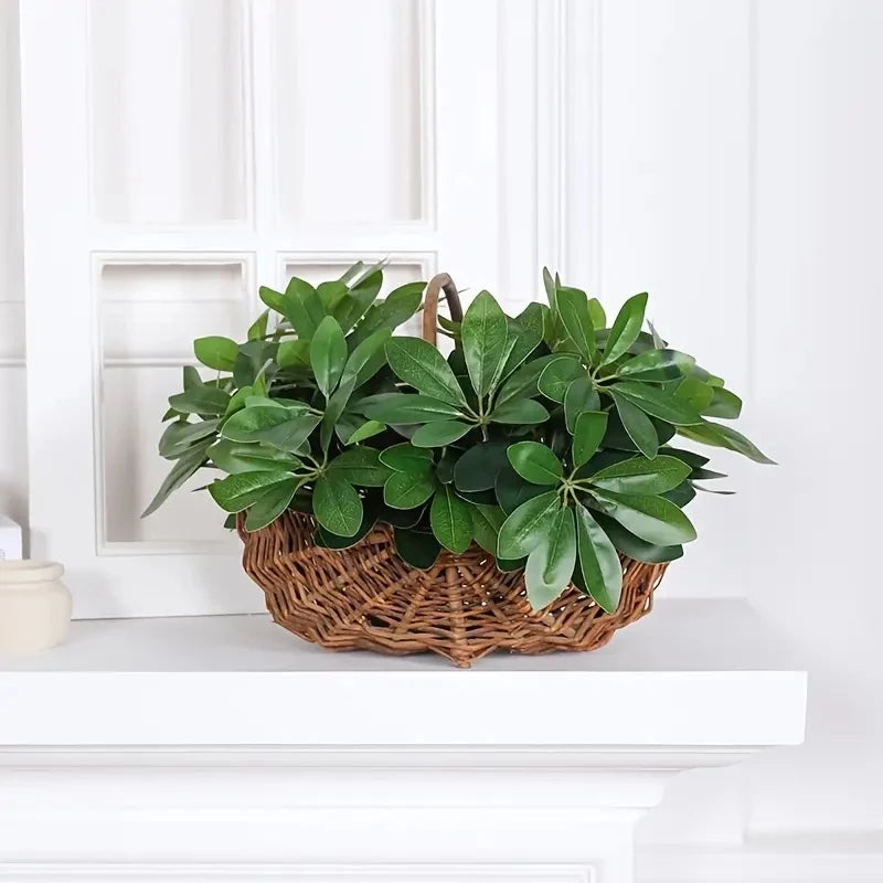 Kunstpflanze EverLeaf 33 | 33 cm | Mit Stiel & Blättern | Pflegeleichte Deko für Zuhause & Büro