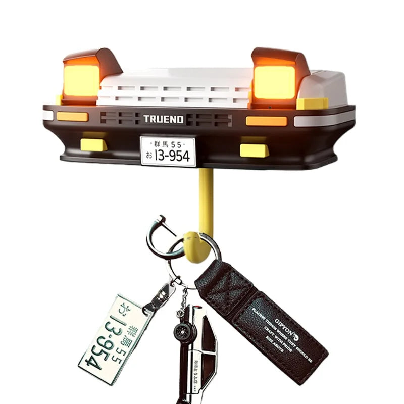 KeyBeam Schlüsselhalter Auto-Design | Wandhaken im Scheinwerfer-Look | Geschenkidee für Autofans & Männer
