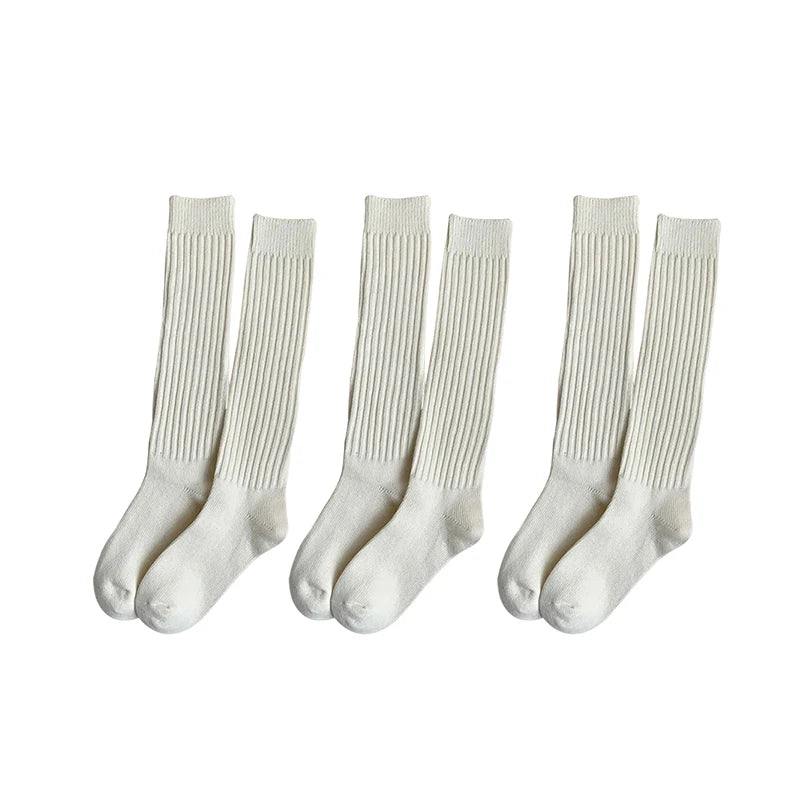 Wärmewolle Damen Wollsocken | Kniehoch | Herbst & Winter | Warm & Weich | Kaffee-Braun