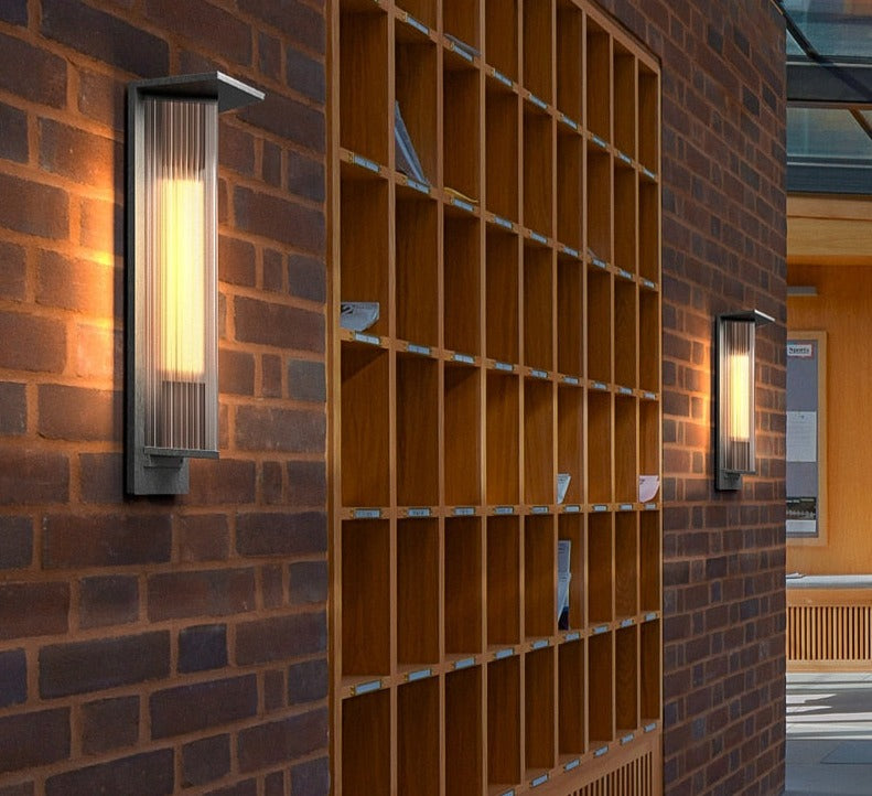 Solar-Wandleuchte SensoLux | Mit Bewegungssensor | IP65 Wetterfest | Edelstahl & Aluminium | LED Warmweiß