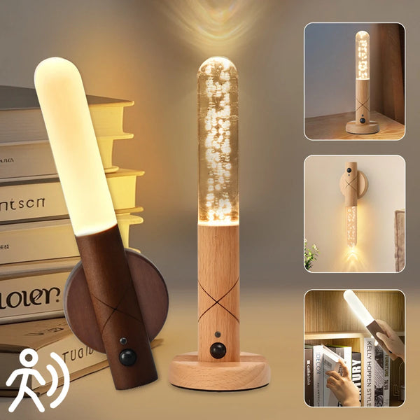 Magnetische LED-Tischlampe LumoMelt | 3 Lichtfarben | Dimmbar & Sensor | 100 lm | USB-Ladung