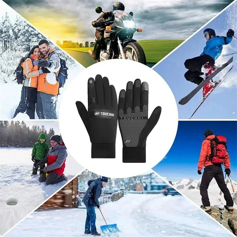 ThermaGlide USB Beheizte Handschuhe | Wasserdicht & Touchscreen-fähig | Winter-Handwärmer für Skifahren, Motorrad & Outdoor