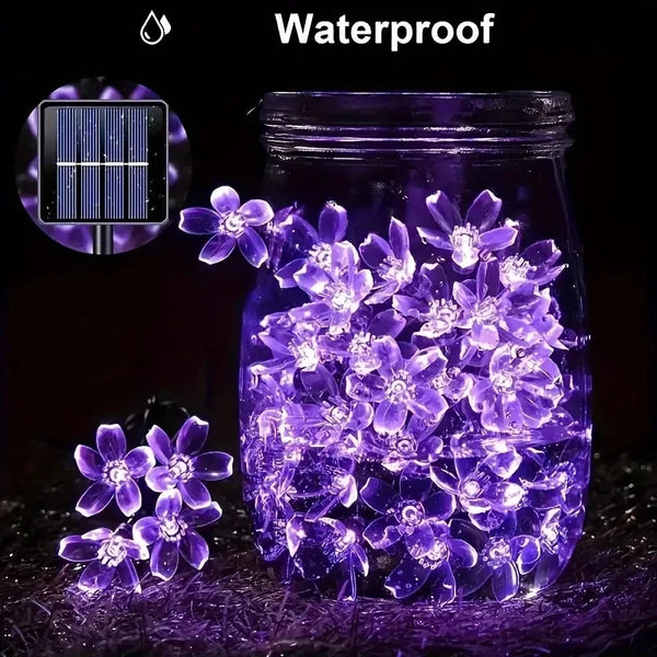 Solar Lichterkette LumiCord | Warmweißes LED-Licht | Energiesparend & Wetterfest | Für Garten, Balkon & Feste