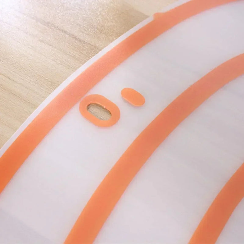 Flexiora CutBoard Set Flexible Schneideunterlage | Rutschfest & farbcodiert | Lebensmittelechtes Kunststoffbrett