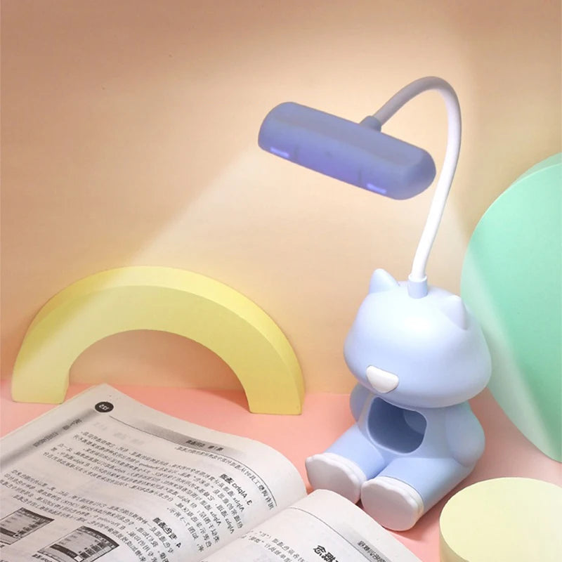 Luminivi Tragbares Mini LED-Licht | Wiederaufladbar & Kompakt | Mit 200 mAh Akku | In Blau, Rosa oder Grün | ≤36V