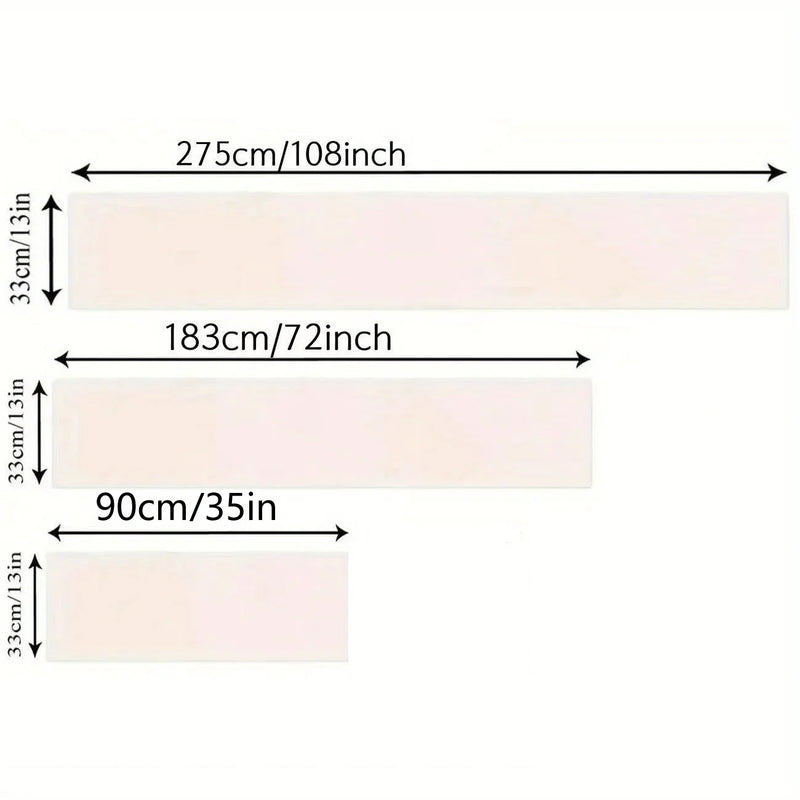 Virelia Tischläufer | Polyester & Pflegeleicht | Kariertes Design | Indoor & Outdoor | 90–275×33 cm