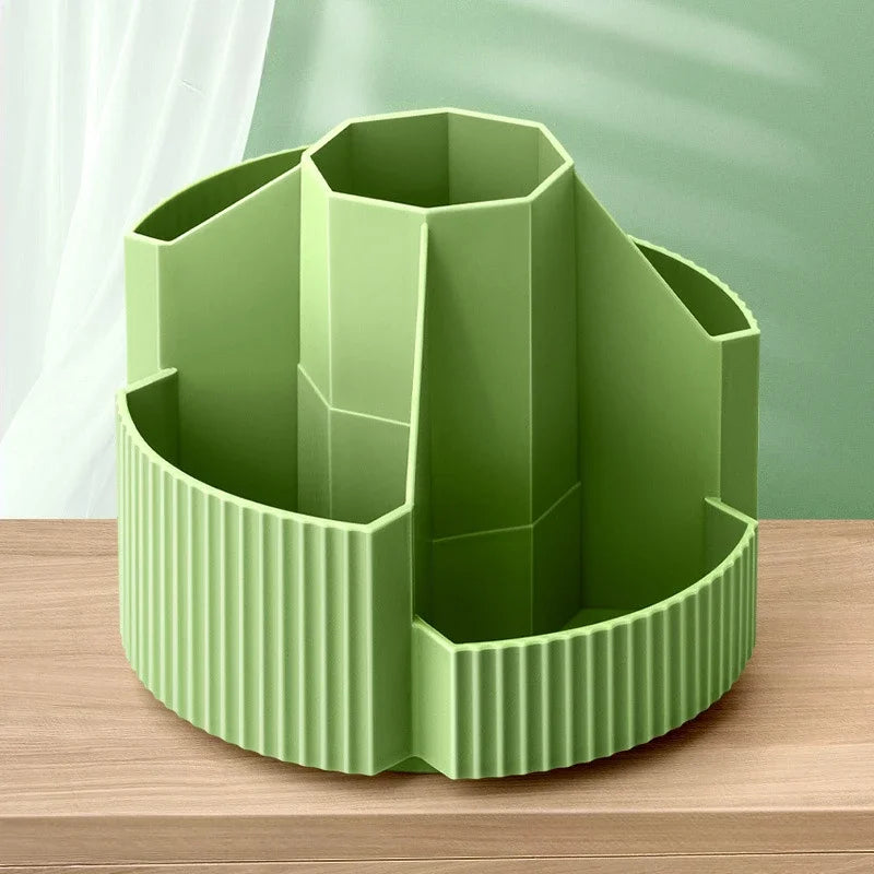 Schreibtisch-Organizer SpinTidy | 360° drehbar | 5 Fächer | Für Büro, Schule & Zuhause