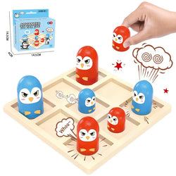 MindMatch Mini-Tic-Tac-Toe | Party- & Familienspiel | Interaktives Puzzle | Kompakte Spielversion