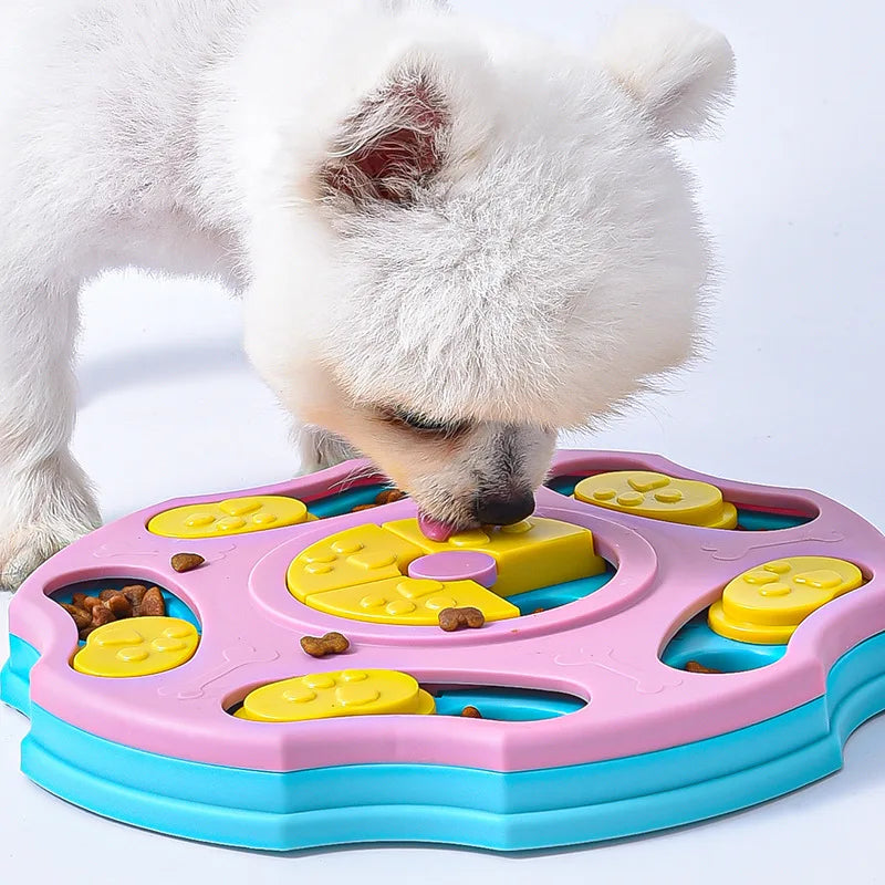 BrainBowl IQ | Intelligenzspielzeug & Anti-Schling-Napf für Hunde & Katzen | Interaktive Fütterung | Fördert geistige Fitness & langsames Fressen