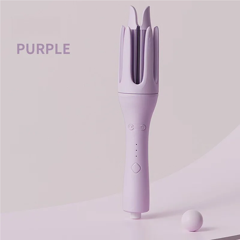 Automatischer Lockenstab Styliona SpinWave | Rotierender Curler & Glätter in einem | Turmalin-Keramik | Ø 3,1 cm+