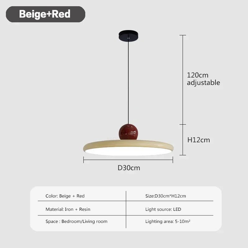 Hängeleuchte LumoDisc | Nordisches Design | LED Fliegende Untertasse | Dimmbar & Elegant