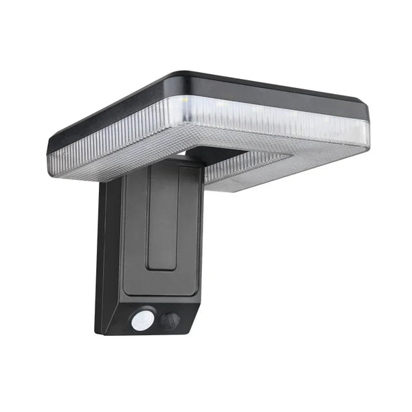 Solayra FoldWall Solar-Wandleuchte | 3 Beleuchtungsmodi | 120° Schwenkbar | Mit Bewegungssensor & Dämmerungsschalter