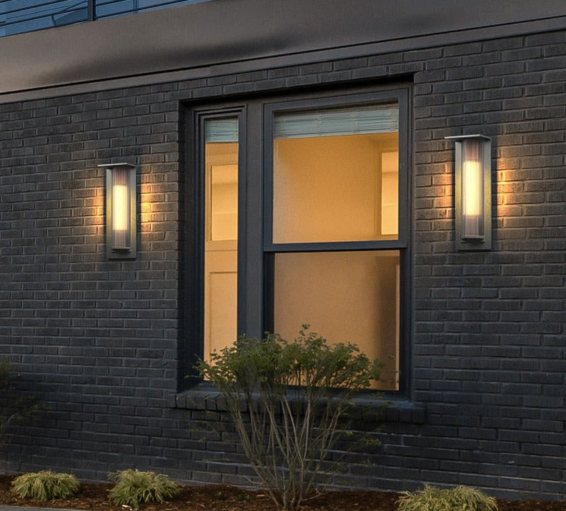 Solar-Wandleuchte SensoLux | Mit Bewegungssensor | IP65 Wetterfest | Edelstahl & Aluminium | LED Warmweiß