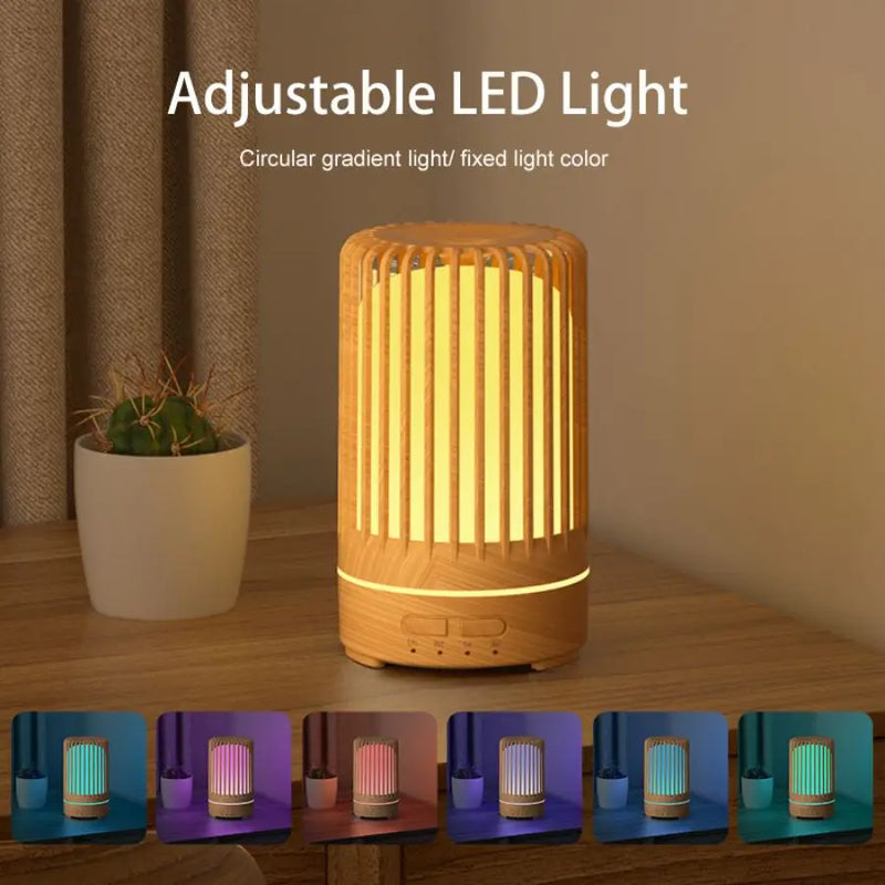 Auralis Mini Aroma Diffuser | 150 ml | Ultraschall & LED Stimmungslicht | USB-Betrieb | Leise Luftbefeuchtung