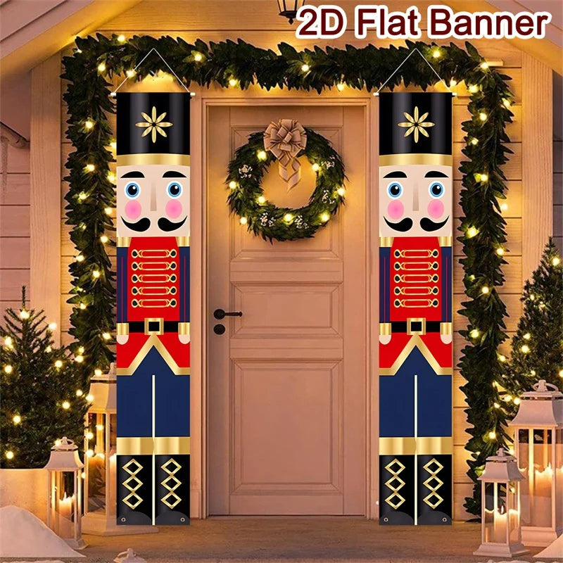 RoyalNut Türbanner Nussknacker | Weihnachtsdeko 2025 | Hängend & Wetterfest | Für Innen & Außen | Neujahr 2026