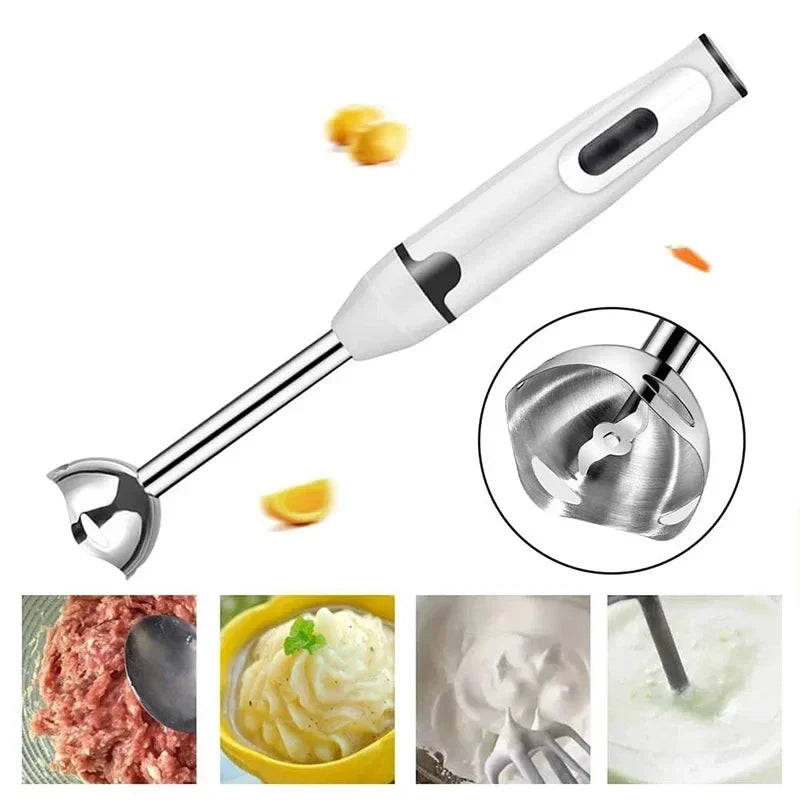 MixPro | Stabmixer 400W | Edelstahl Pürierstab | Smoothies, Suppen & Babynahrung | Ergonomisch & Spritzschutz