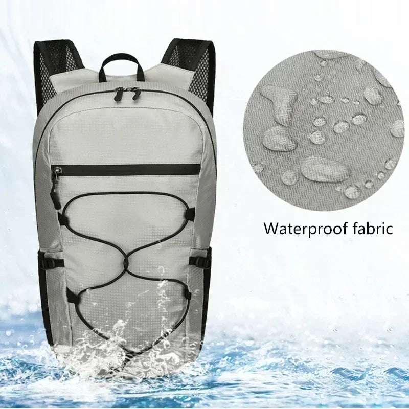 Outdoor‑Rucksack PackLite 20 L | Ultraleicht & Wasserdicht | Faltbar für Reisen & Wandern
