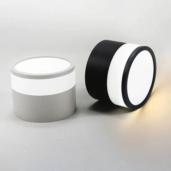 NordicGlow Deckenstrahler | LED Aufbaulicht 9W / 15W | Warm-, Neutral- & Kaltweiß | Aluminium Designleuchte