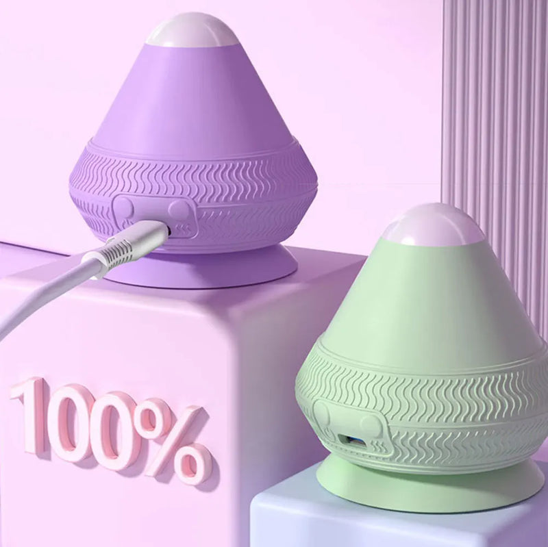 Vibrations-Massageball FlexiVibe | USB-wiederaufladbar | Wärme- & Vibrationstherapie | Silikon | Tragbar & Selbsthaftend