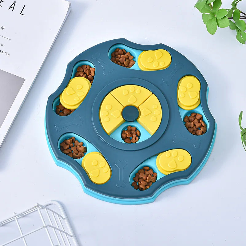 BrainBowl IQ | Intelligenzspielzeug & Anti-Schling-Napf für Hunde & Katzen | Interaktive Fütterung | Fördert geistige Fitness & langsames Fressen