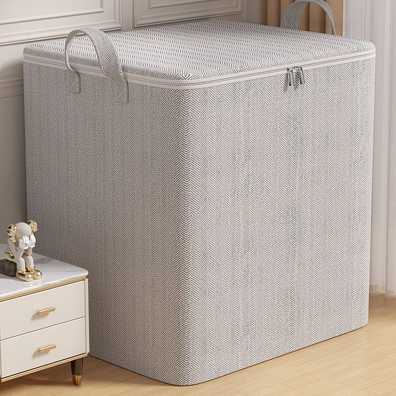 Faltbox VarioFold | Staubdicht & mit Sichtfenster | Große Kapazität | Textil-Aufbewahrungsbox