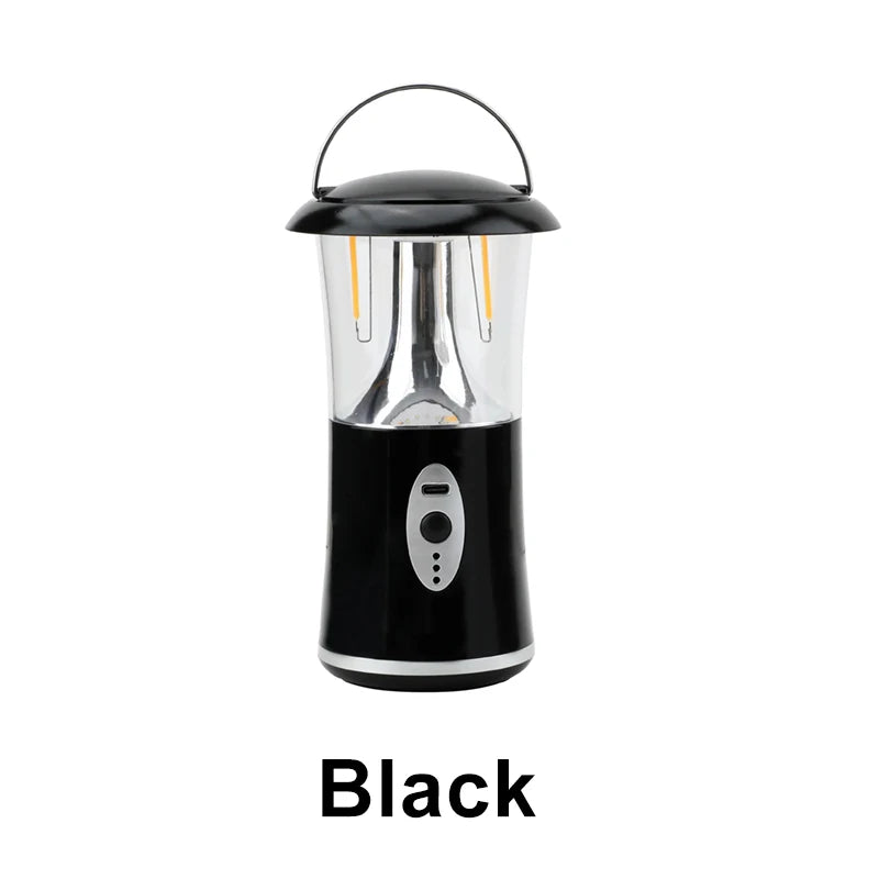 Campinglampe LUMOVIA Pro | 3 Lichtmodi | 1200mAh Akku | IPX4 Wasserdicht | Tragbar