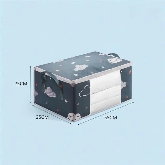 OrdiTEX Aufbewahrungstasche | Staub- & Feuchtigkeitsschutz | 55×35×25 cm | Für Decken, Bettwäsche & Kleidung