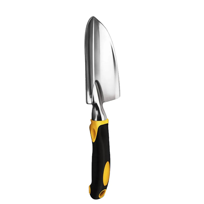 TerraForte Tools Gartenwerkzeug Set 5-tlg. | Ergonomisch & Rostfrei | Mit Handschuhen & Tiefenskala | Edelstahl