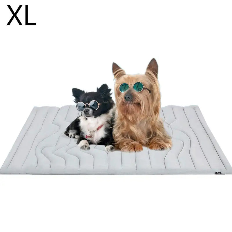 FrostPaws Kühlmatte für Hunde & Katzen | Wiederverwendbar & Gelgefüllt | Für Sommer & Reisen | PVC