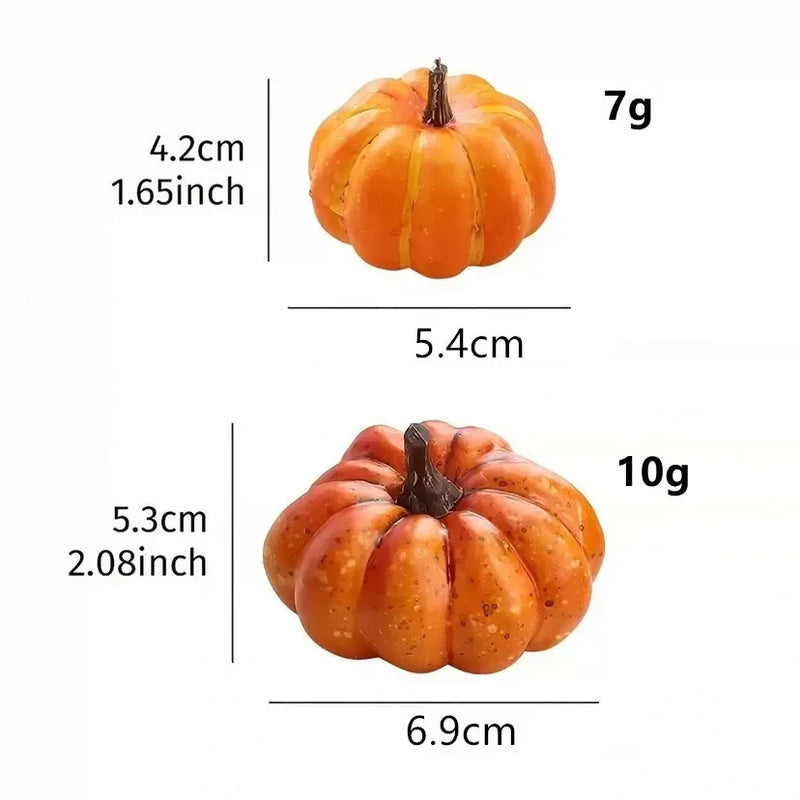 HerbstZauber | Künstliche Kürbisse | Halloween & Erntedank | Deko-Set