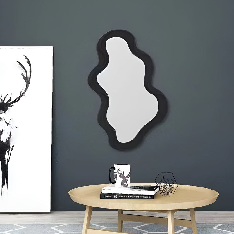 Cloudora Wandspiegel | Wolkenform | Dekorativ & Robust | ABS | 41 x 26 cm