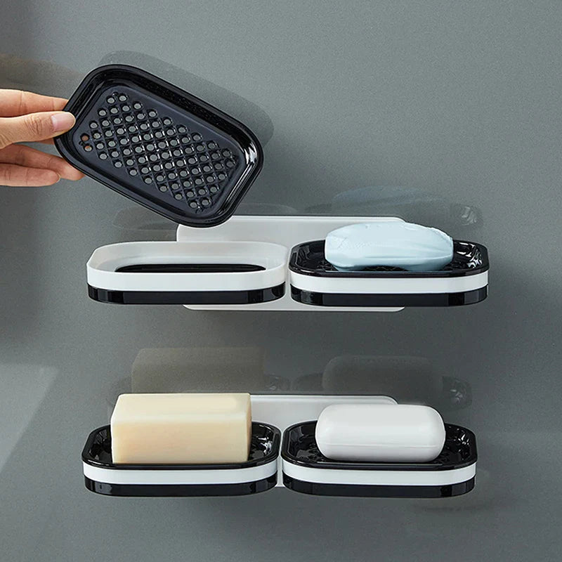 SoapLift – Die clevere Doppelablage für trockene & saubere Seife!