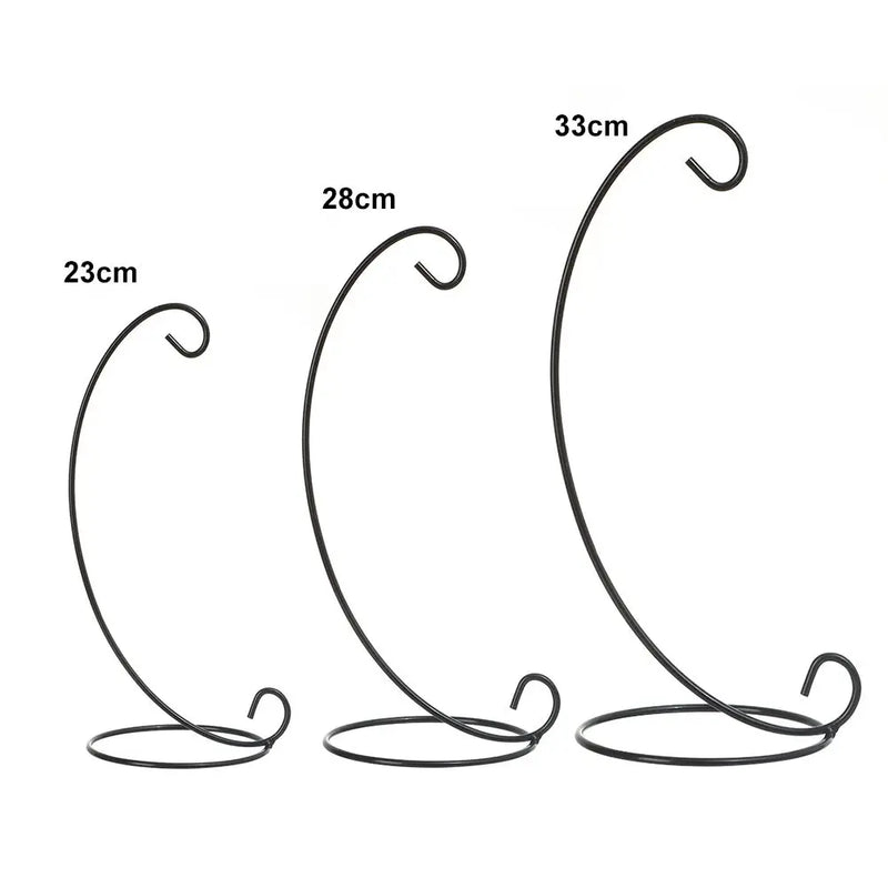 Deko-Halter LunaLoop Hängeständer | Für Glaskugeln, Windlichter & Pflanzen | Metall mit Lackbeschichtung