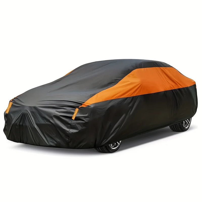 Autoabdeckung CARVION | Wasserdicht & UV-Schutz | Für SUV & Limousine | 190T Polyester